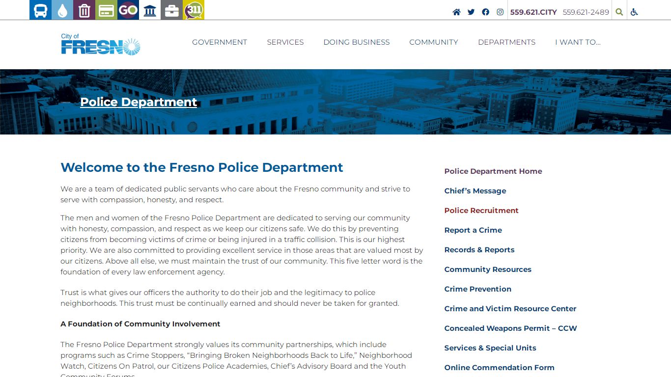 Police Department | City of Fresno